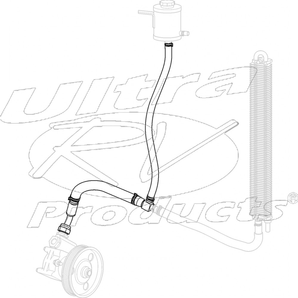 W8005752  -  Kit - Power Steering Pump Inlet Hose Asm Retrofit